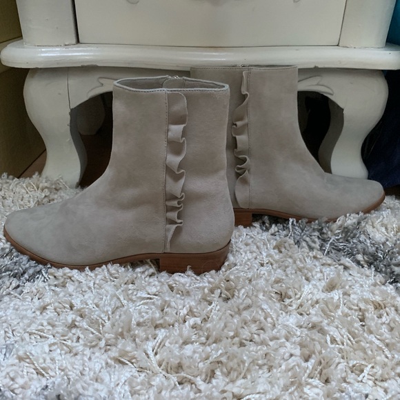 Joie Grey Booties - Picture 1 of 3